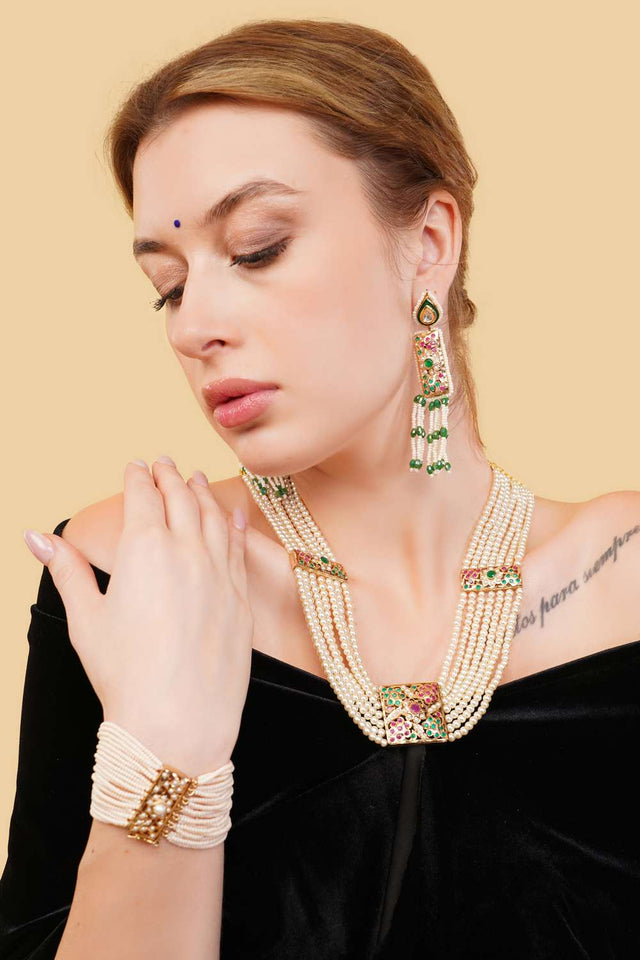 Multi-Color Alloy Necklace