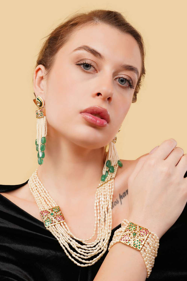 Multi-Color Alloy Necklace