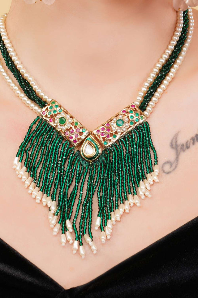 Multi-Color Alloy Necklace