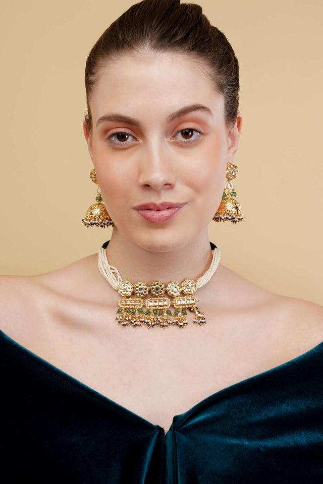 Multi-Color Alloy Necklace