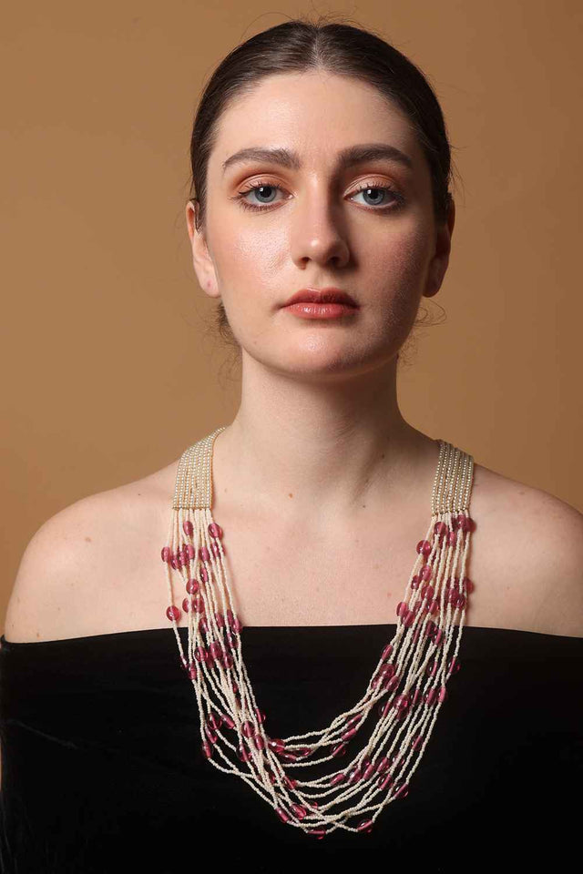 Multi-Color Alloy Necklace