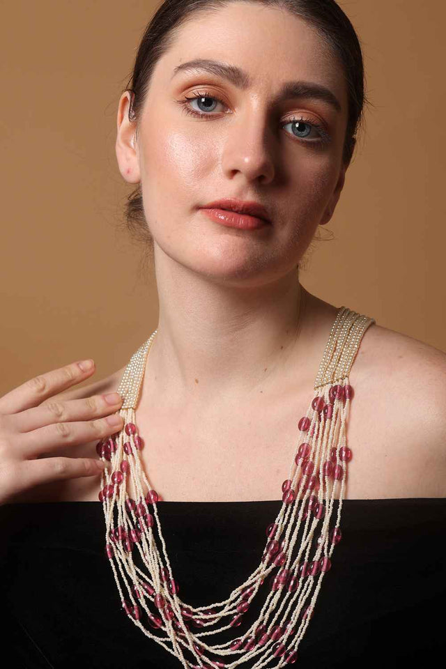 Multi-Color Alloy Necklace