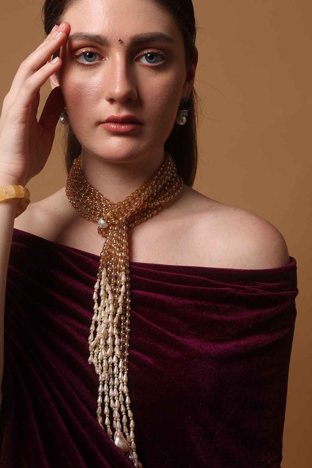 Multi-Color Alloy Necklace