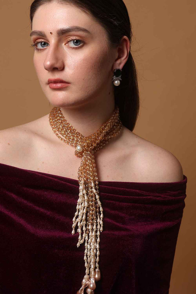 Multi-Color Alloy Necklace