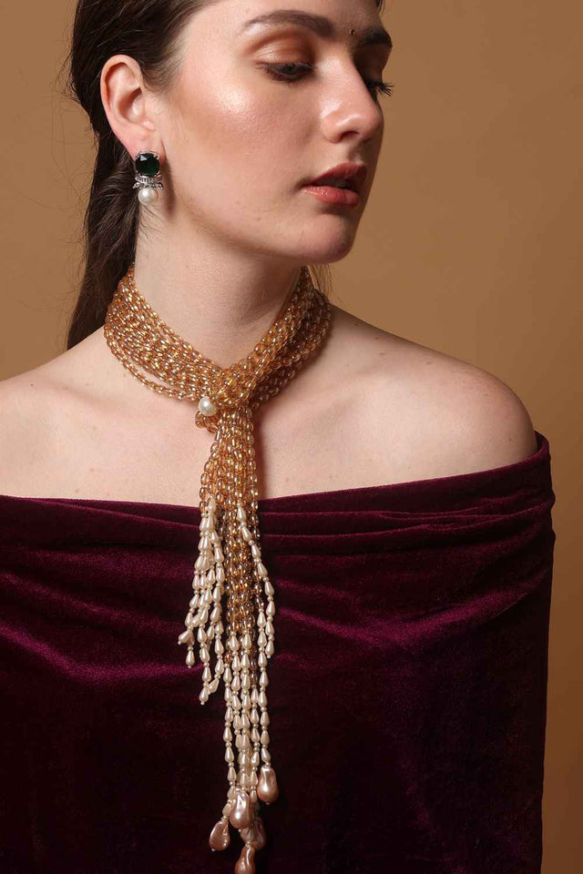 Multi-Color Alloy Necklace