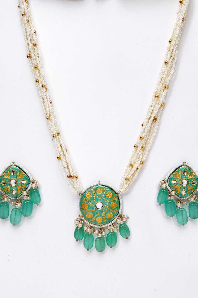 Multi-Color Alloy Jewellery Set