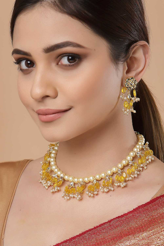 Multi-Color Alloy Jewellery Set