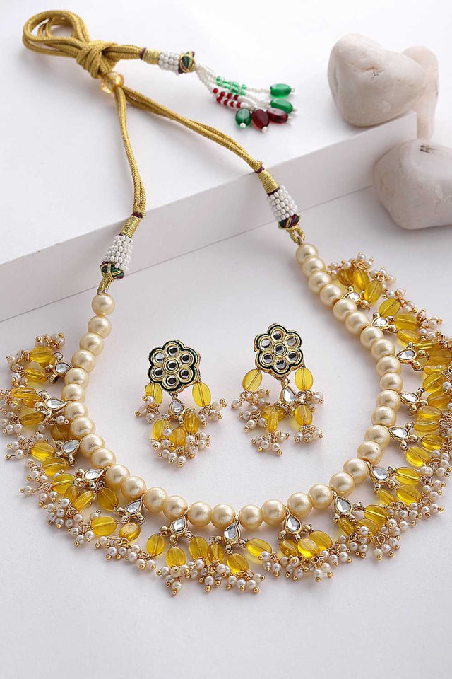 Multi-Color Alloy Jewellery Set