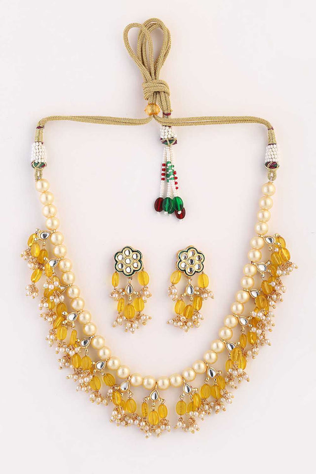 Multi-Color Alloy Jewellery Set