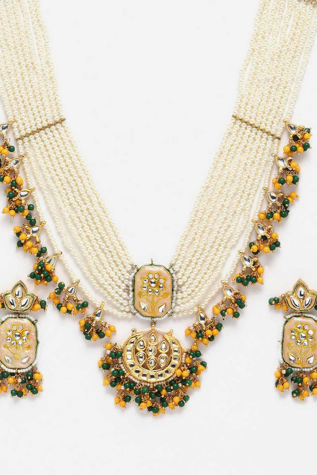 Multi-Color Alloy Jewellery Set