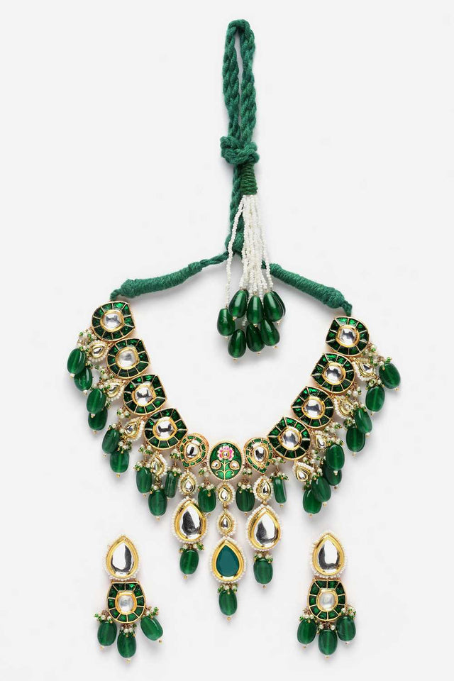 Multi-Color Alloy Jewellery Set