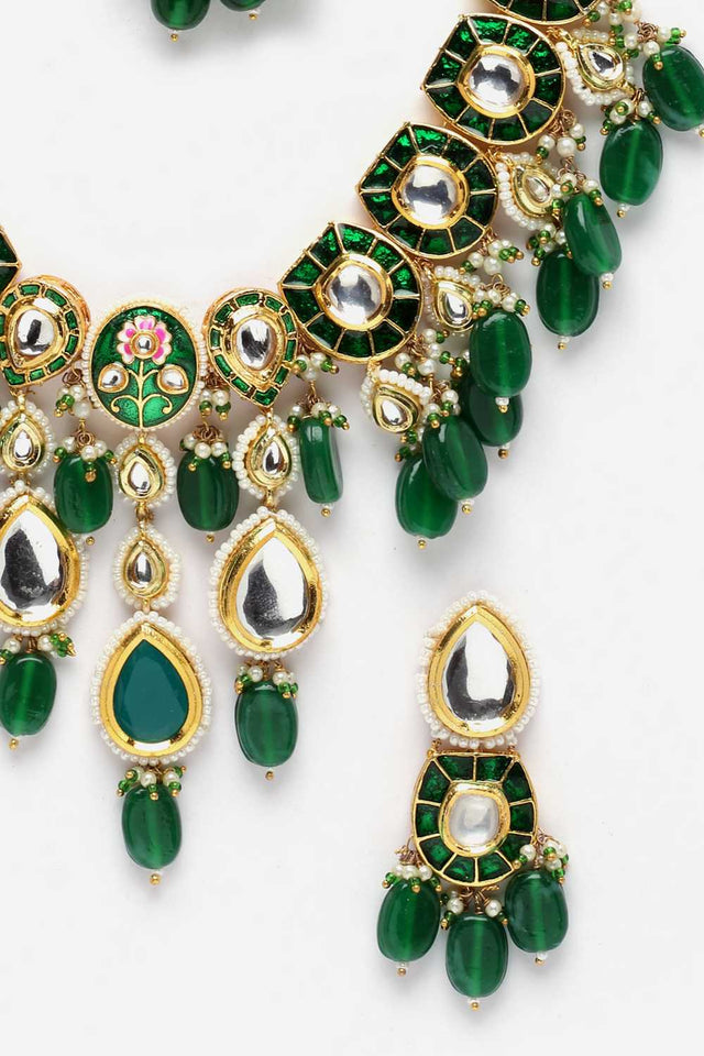 Multi-Color Alloy Jewellery Set
