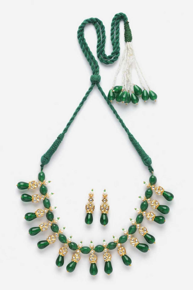Multi-Color Alloy Jewellery Set