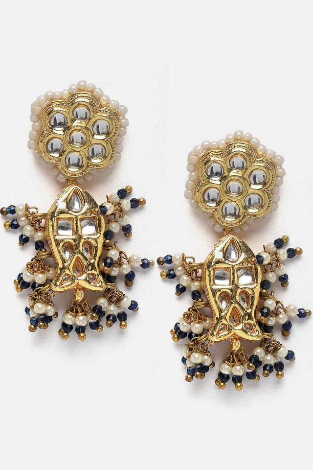 Multi-Color Beaded Alloy Necklace & Earring Sets