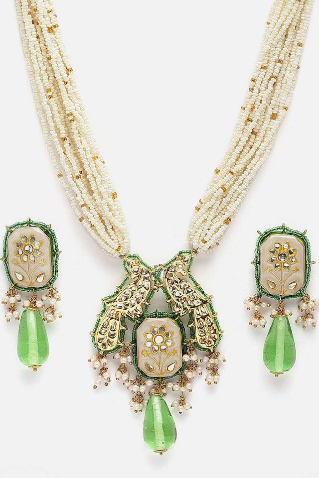 Multi-Color Alloy Jewellery Set