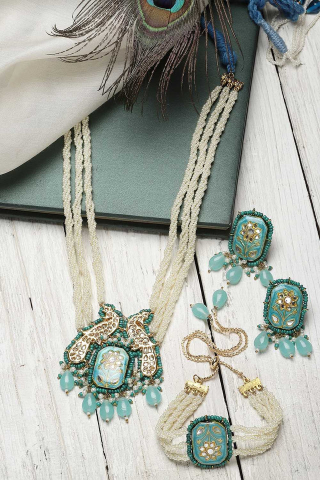 Multi-Color Alloy Jewellery Set
