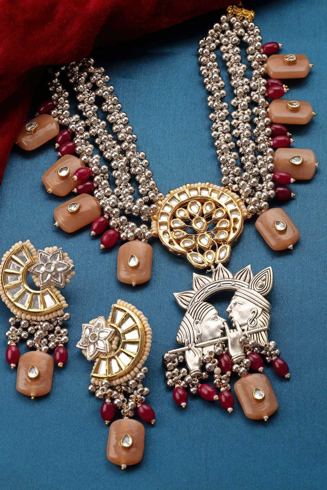 Multi-Color Alloy Jewellery Set