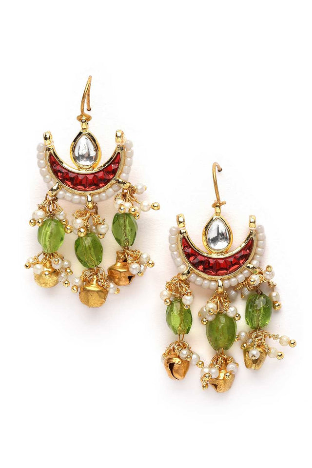 Multi-Color Alloy Necklace & Earring Set