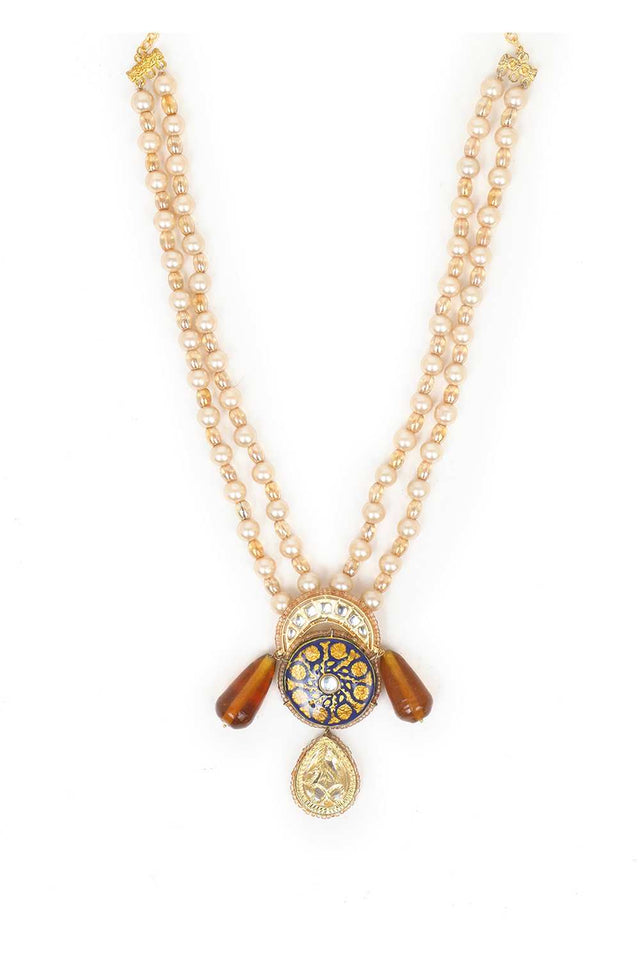 Multi-Color Alloy Necklace & Earring Set