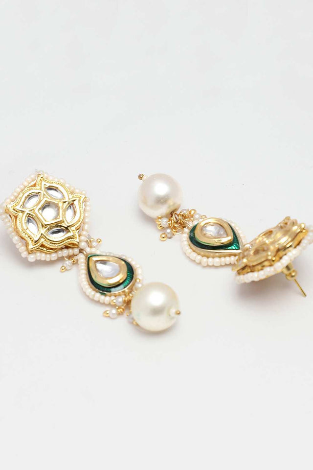 Multi-Color Alloy Necklace & Earring Set