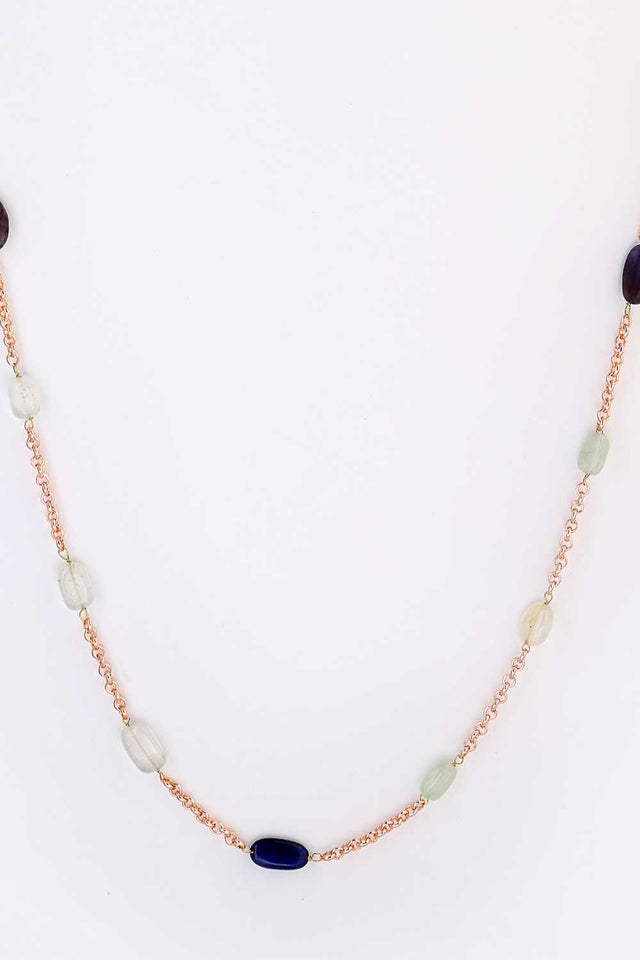 Multi-Color Alloy Necklace