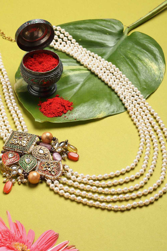 Multi-Color Alloy Necklace