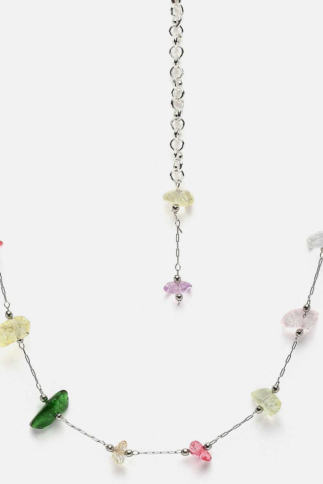 Multi-Color Alloy Necklace