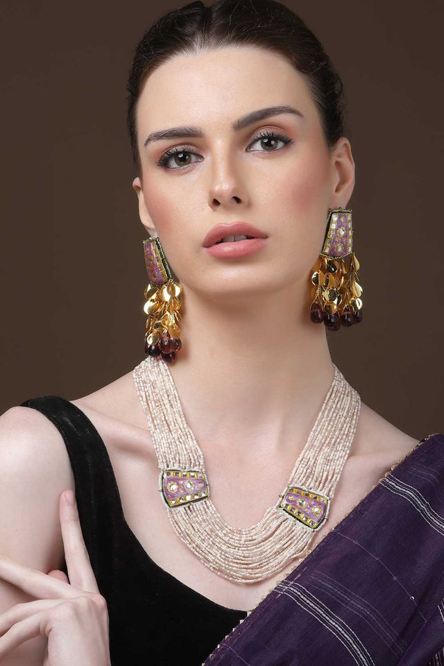 Multi-Color Alloy Necklace