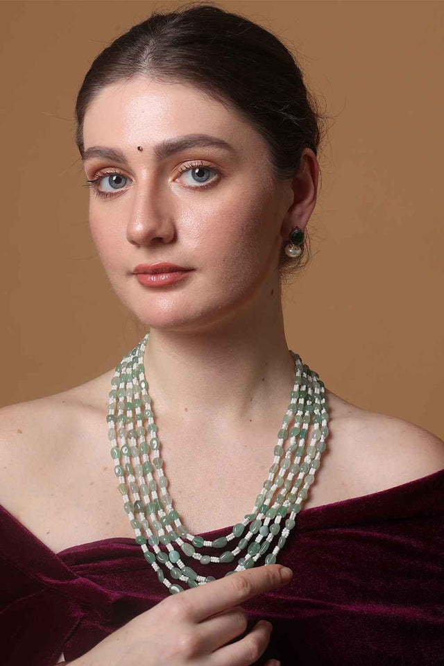 Multi-Color Alloy Necklace