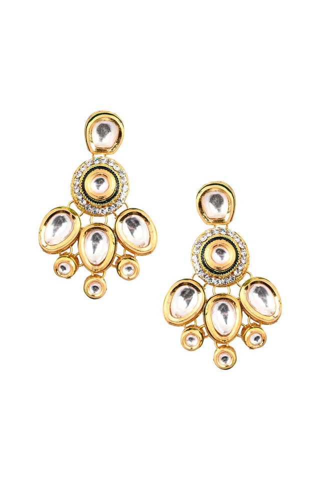 Multi-Color Copper Earring