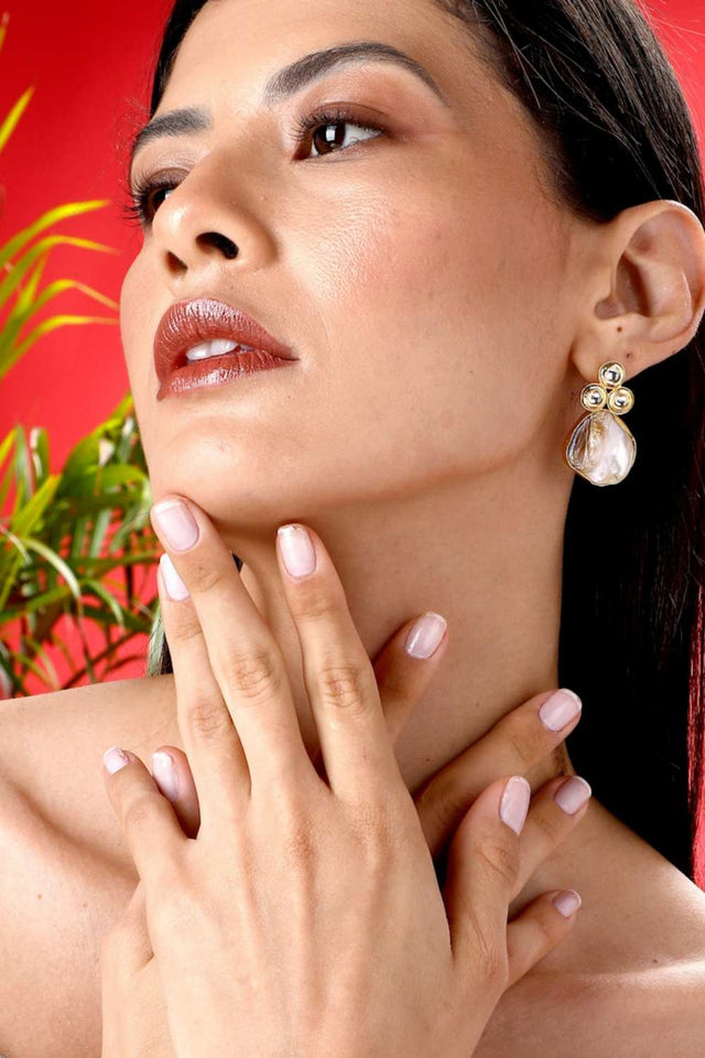 Multi-Color Alloy Earring