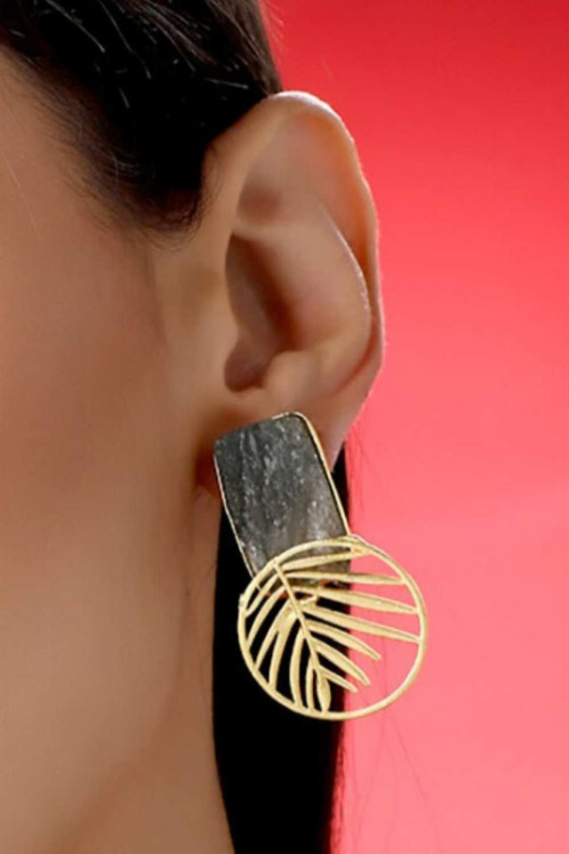 Multi-Color Alloy Earring