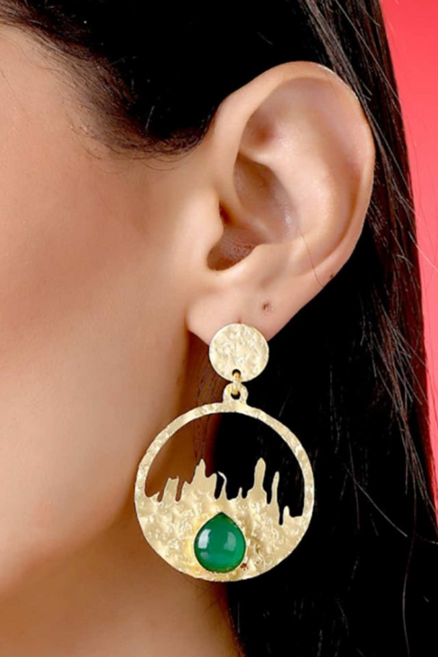 Multi-Color Alloy Earring