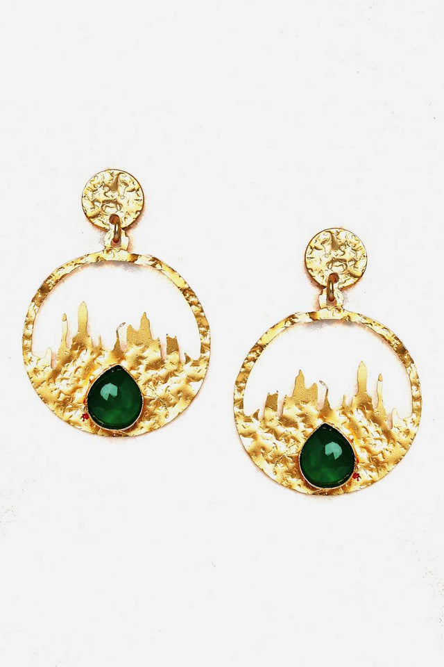 Multi-Color Alloy Earring