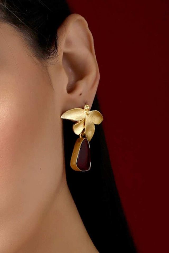 Multi-Color Alloy Earring