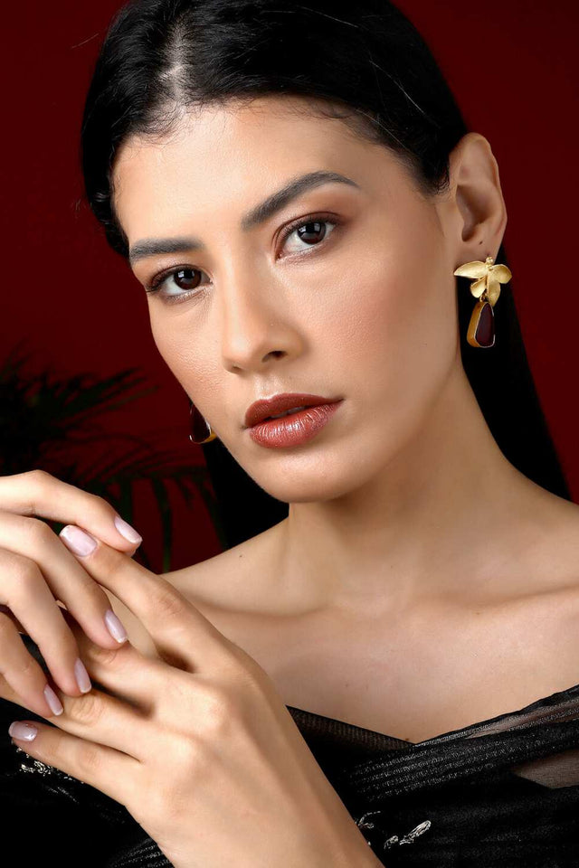 Multi-Color Alloy Earring