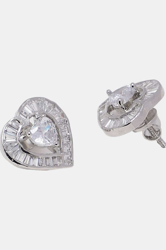 Silver Alloy Earring