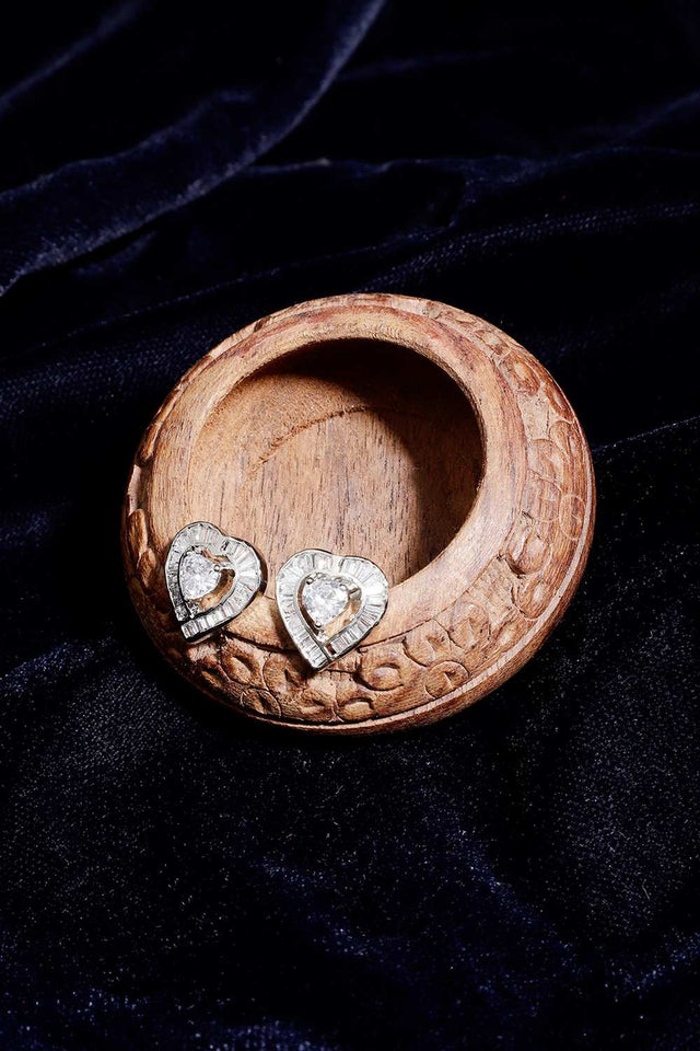 Silver Alloy Earring