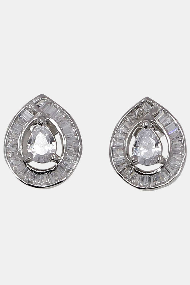 Silver Alloy Earring