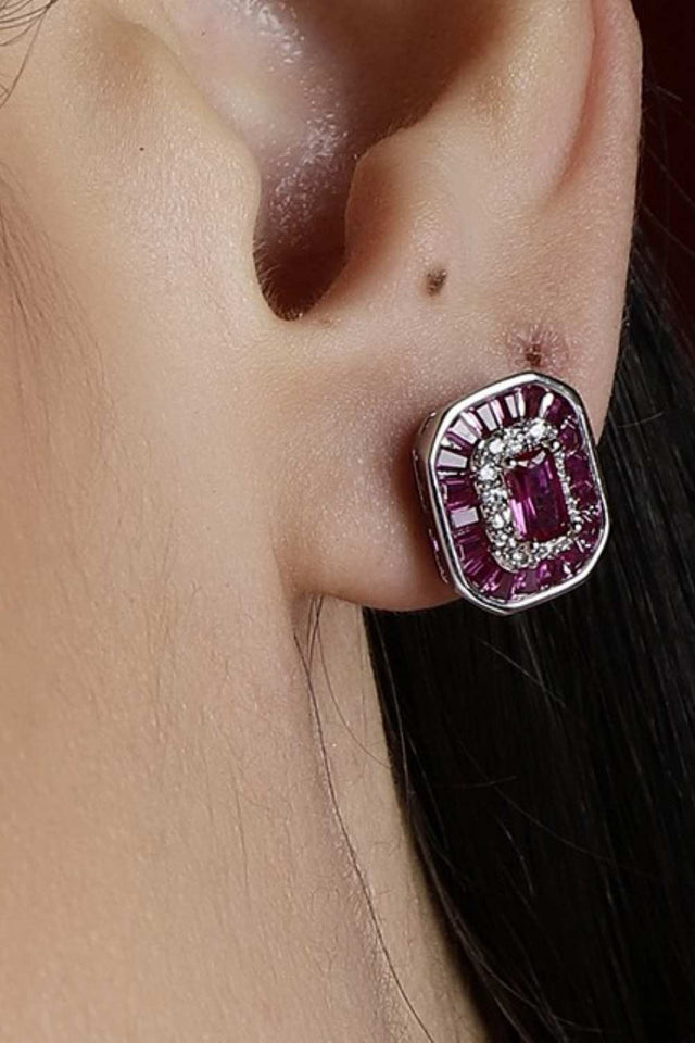 Multi-Color Alloy Earring