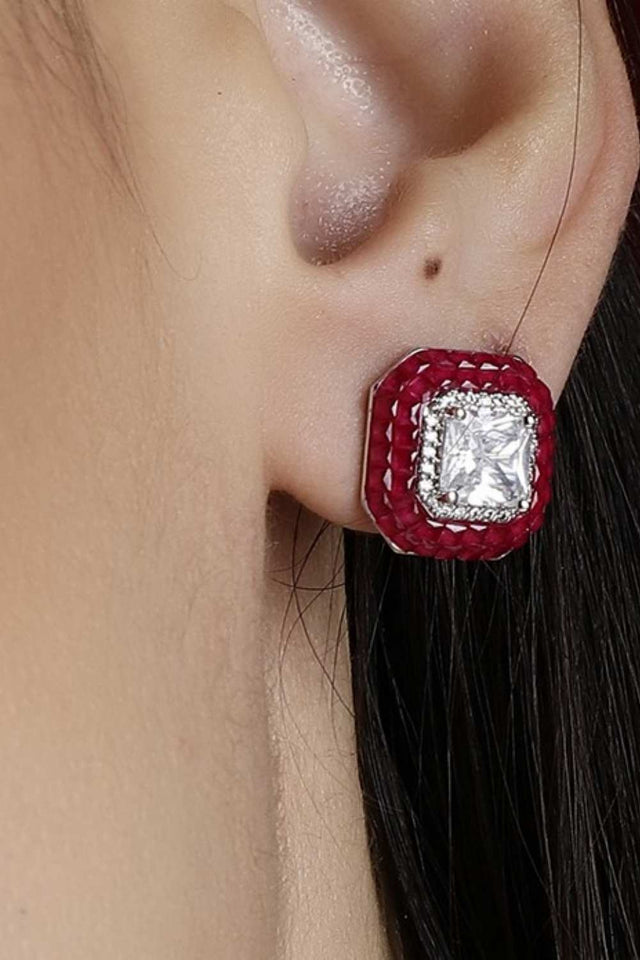 Multi-Color Alloy Earring