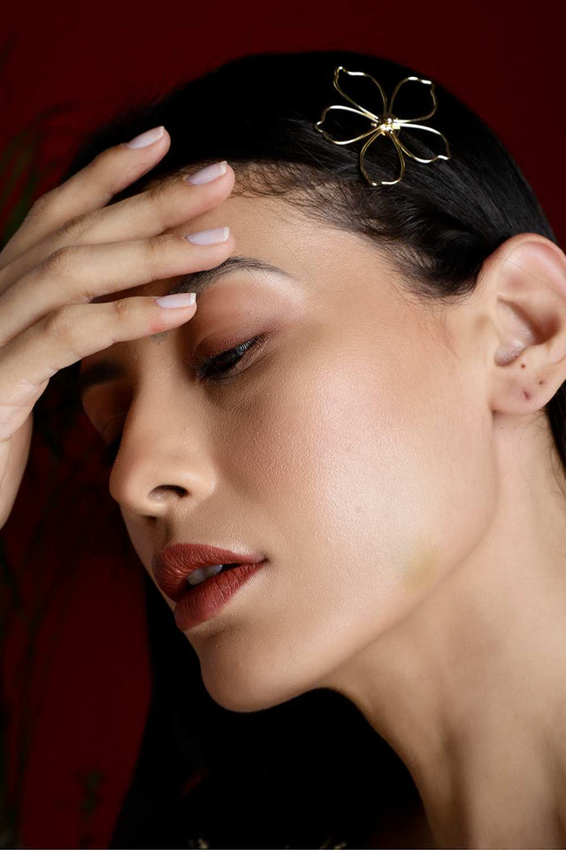 Gold Alloy Head Jewellery