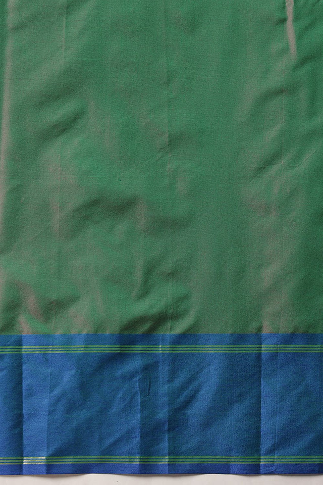 Green Solid Art Silk Saree (SZ-AURA8-GN-3166)