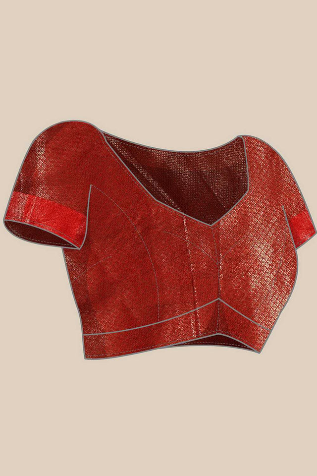 Black Zari Woven Silk Saree