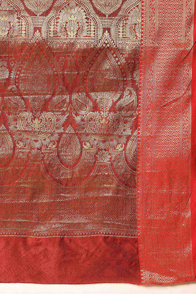 Green Zari Woven Silk Saree