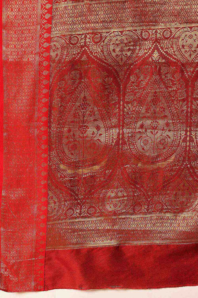 Black Zari Woven Silk Saree