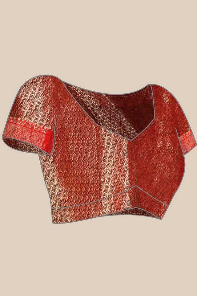 Black Zari Woven Silk Saree