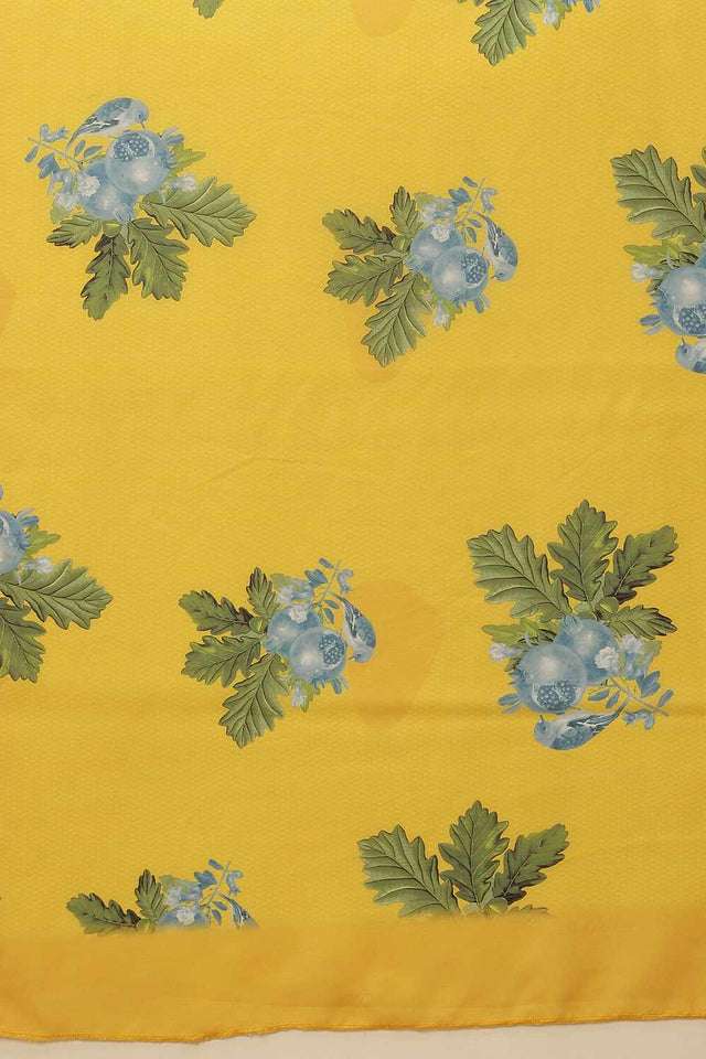 Green Banarasi Abstract Printed Art Silk Saree