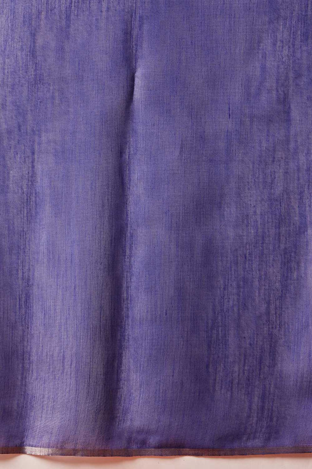 Yellow Floral Printed Tissue Saree