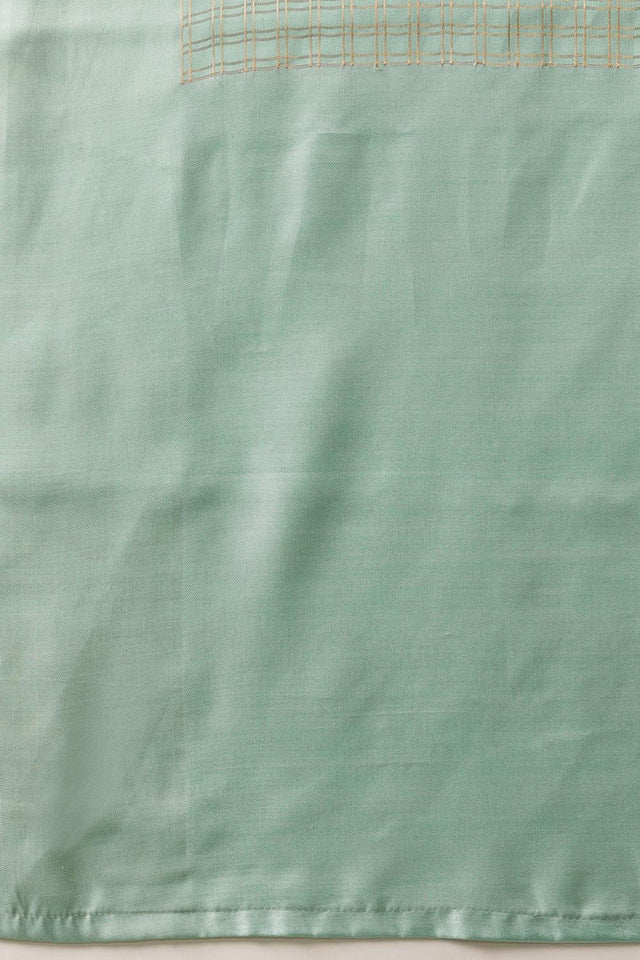 Turquoise Printed Silk Saree (SZ-DGMAYA-3066)